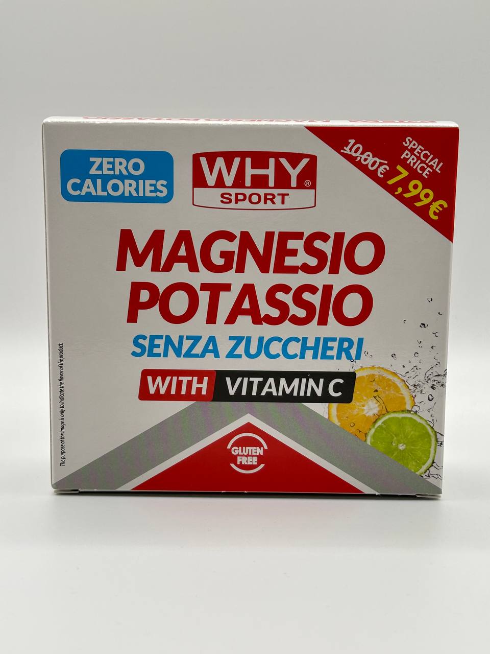 Magnesio Potassio Senza Zuccheri 10 Bustine WHY SPORT – FitNutrition