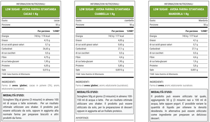 FARINA D'AVENA ISTANTANEA WHYNATURE!