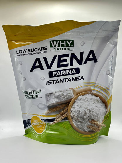 FARINA D'AVENA ISTANTANEA WHYNATURE!